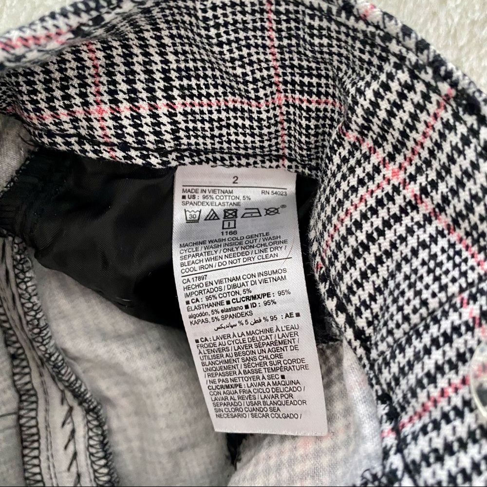 Plaid pixie pants - Picture 2 of 2